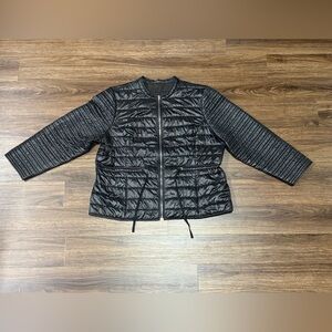 Chico’s Black Quilted Women's Jacket
